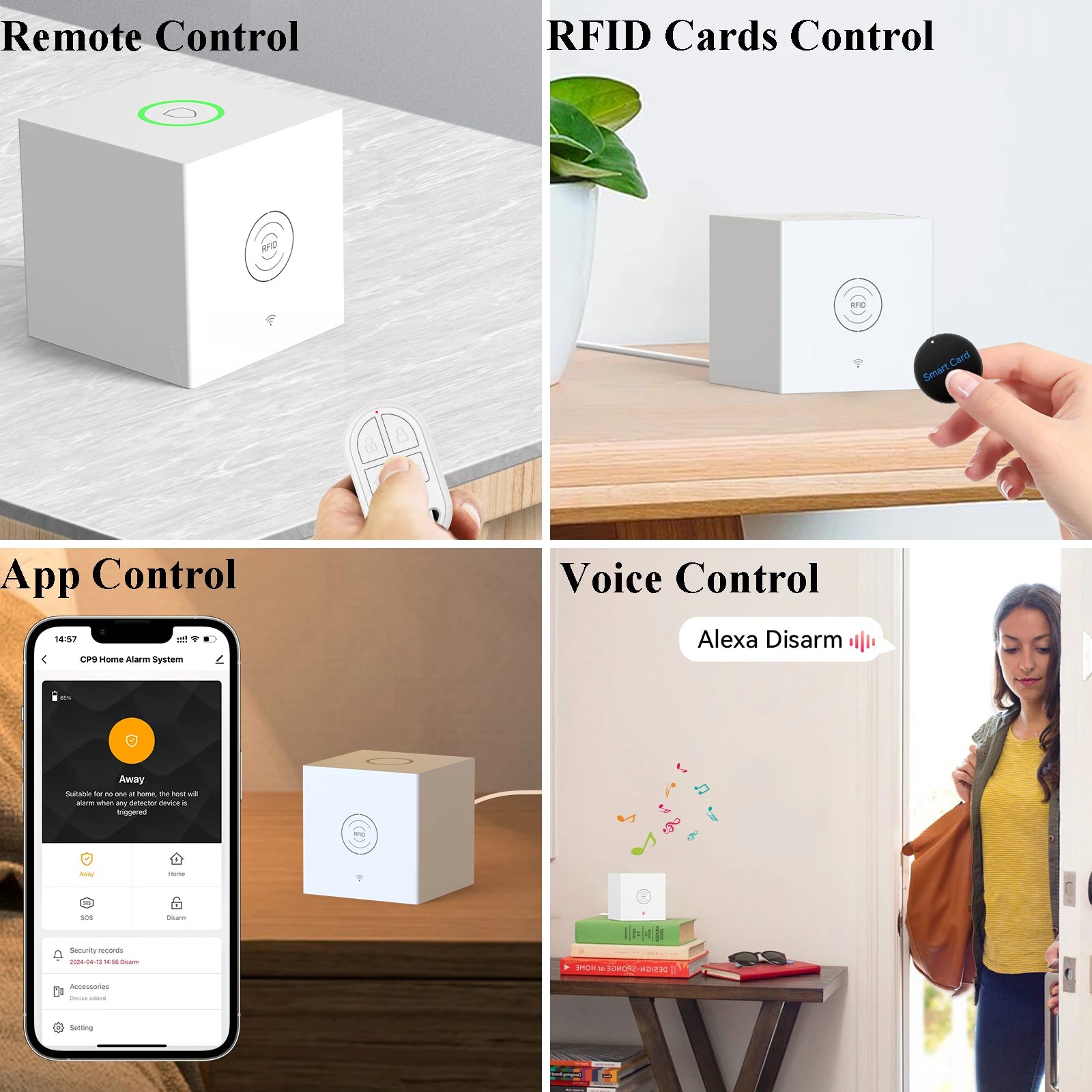 CPVAN Wireless Alarm System – Tuya Smart Home Security Kit