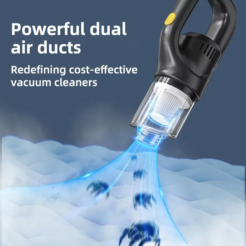 Wireless Handheld Vacuum Cleaner – Portable Household & Car Cleaning