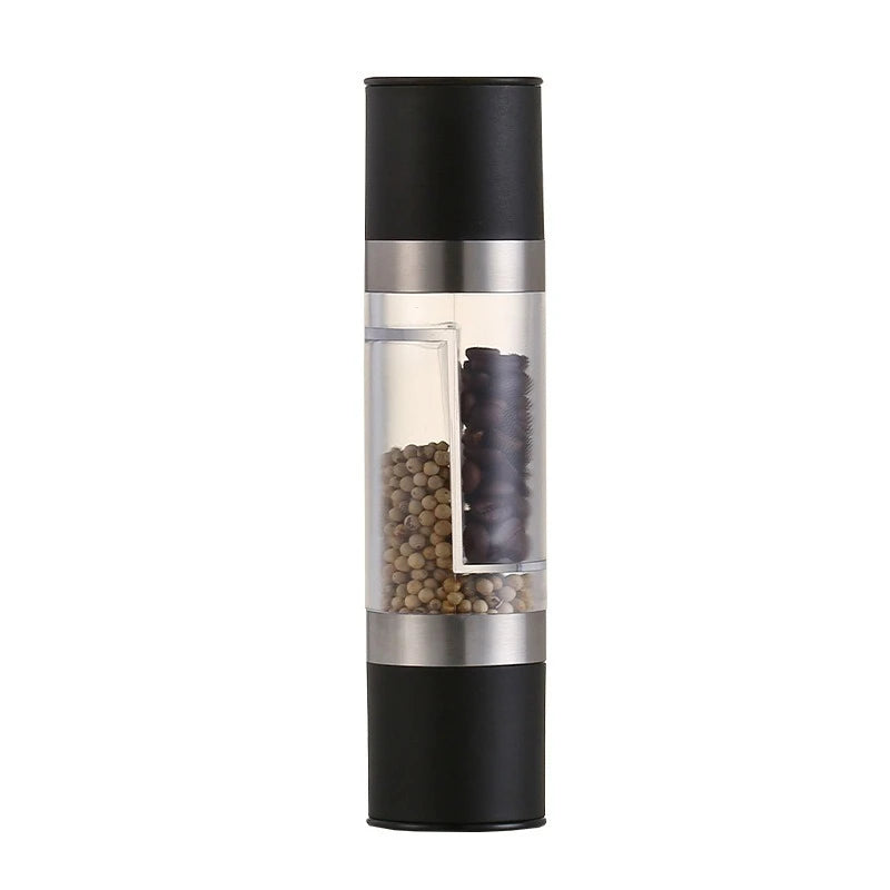 2-in-1 Manual Salt & Pepper Grinder – Stainless Steel