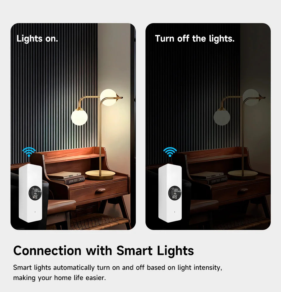 Tuya ZigBee Light Sensor – Smart Home Illumination Detector