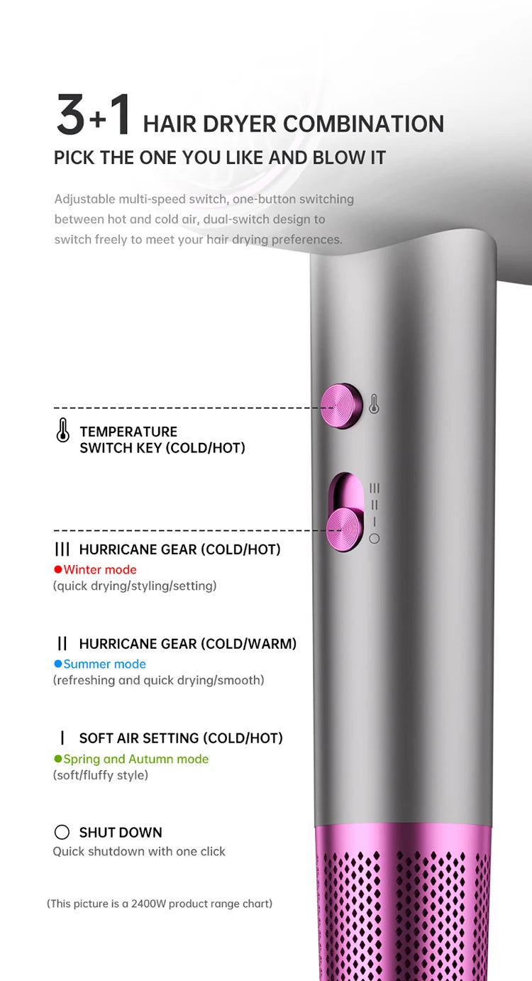 Latest High-Speed Blue Light Ion Hair Dryer