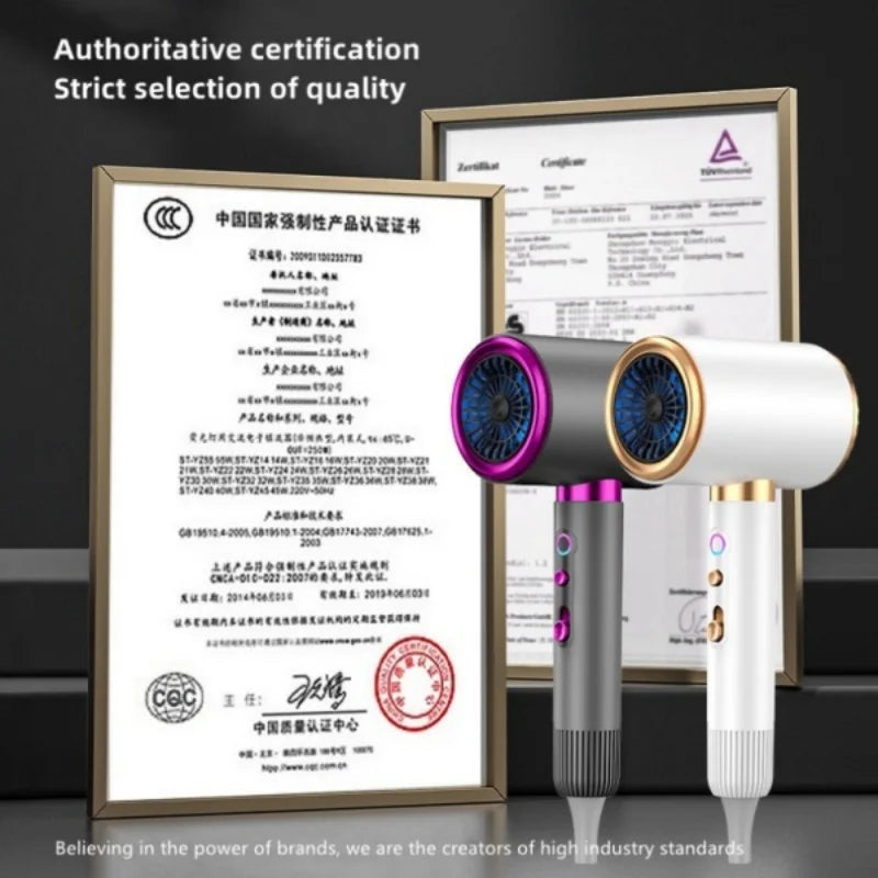 Latest High-Speed Blue Light Ion Hair Dryer