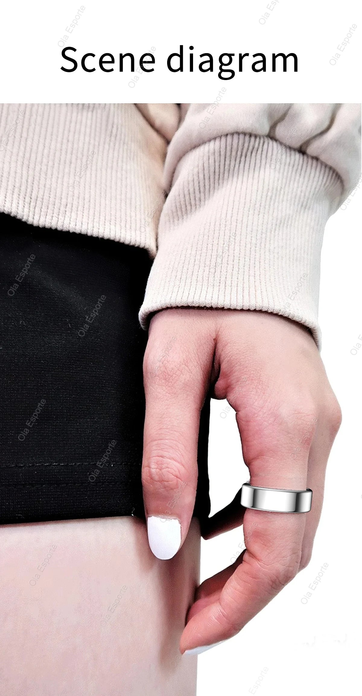 Xiaomi SR08 Smart Ring – Heart Rate, SpO₂ & Sleep Monitor