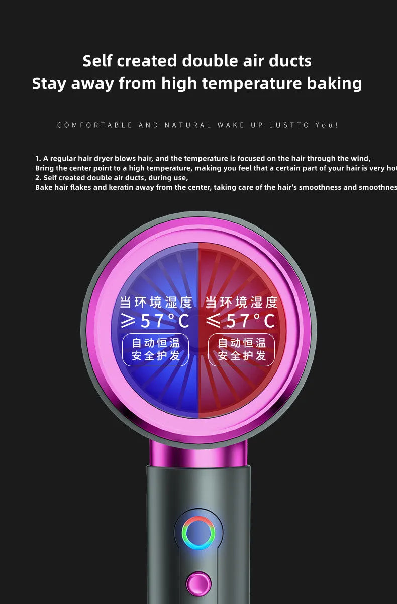 Latest High-Speed Blue Light Ion Hair Dryer