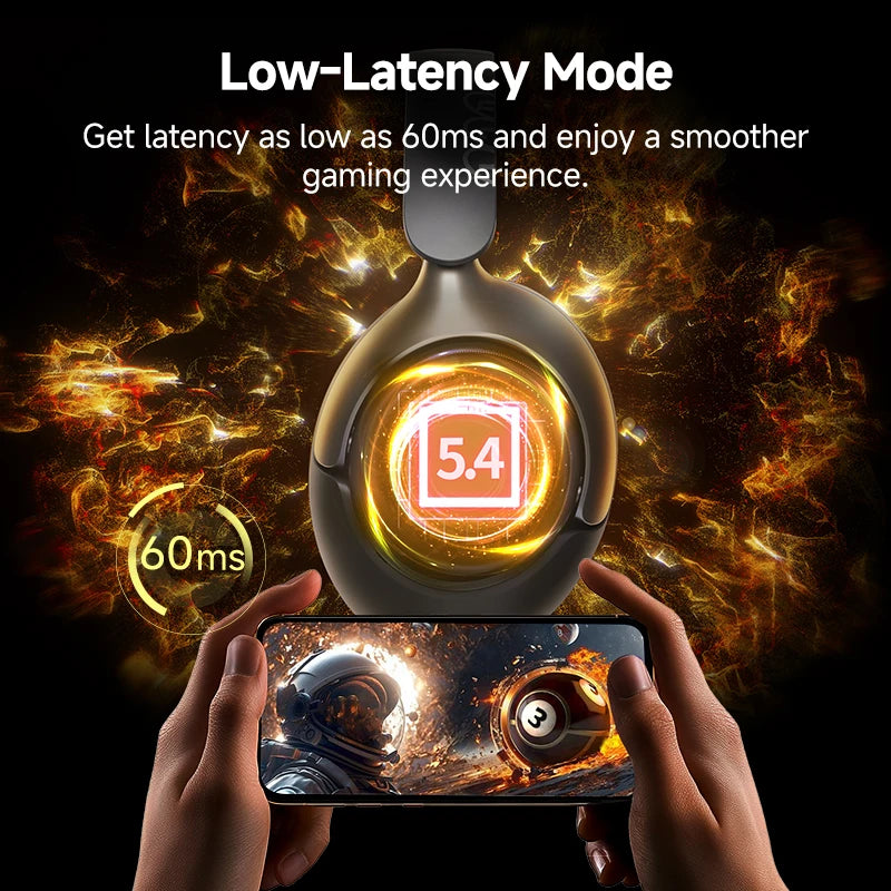 QCY H3 Pro ANC Headphones – 50dB Noise Canceling with LDAC & Spatial Audio