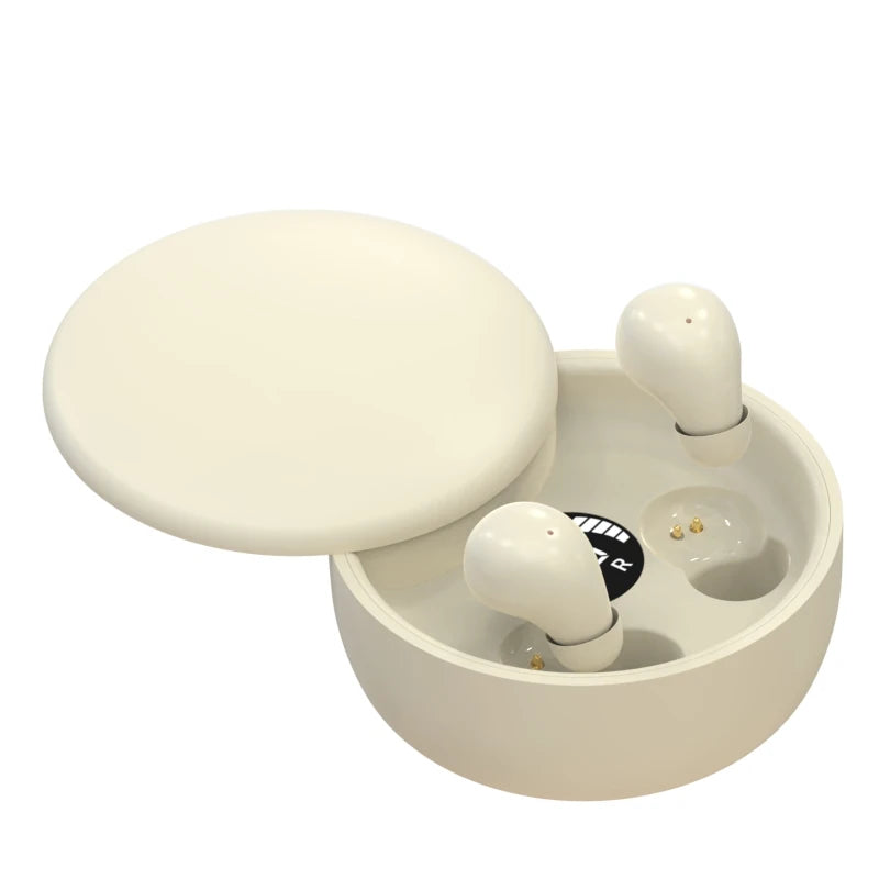 Mini Invisible Bluetooth Sleep Earbuds – Noise Canceling & Waterproof