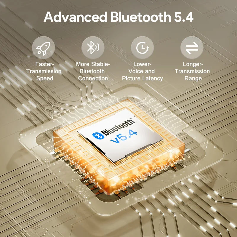 QCY H3 ANC Wireless Headphones – Hi-Res Over-Ear, 60H Playtime