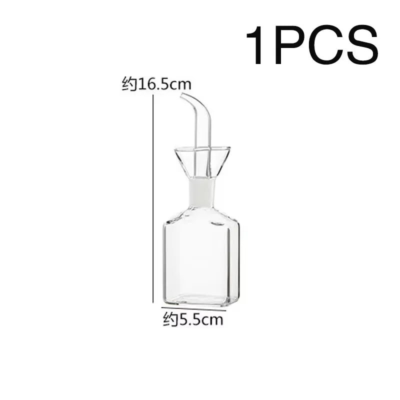 2025 High Borosilicate Glass Oil & Vinegar Leak-proof Bottle