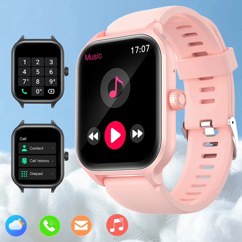 Smartwatch with Wireless Calling – Multi-Sport & SMS Reminder