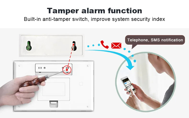 PGST Tuya Smart WiFi GSM Home Alarm System