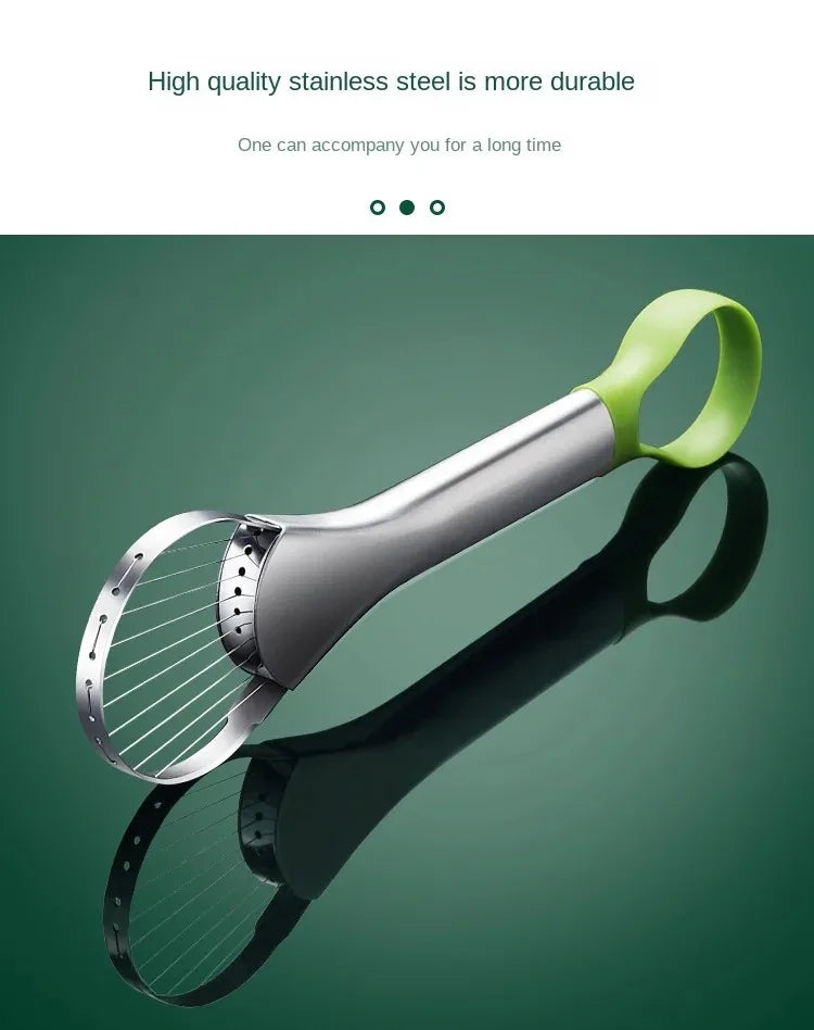 Avocado & Fruit Stainless Steel Cutting Gadget