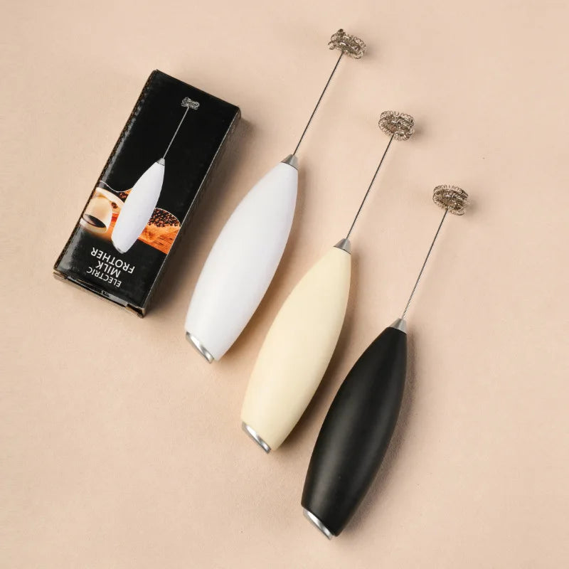 2-in-1 Electric Milk Frother – USB Coffee & Egg Beater