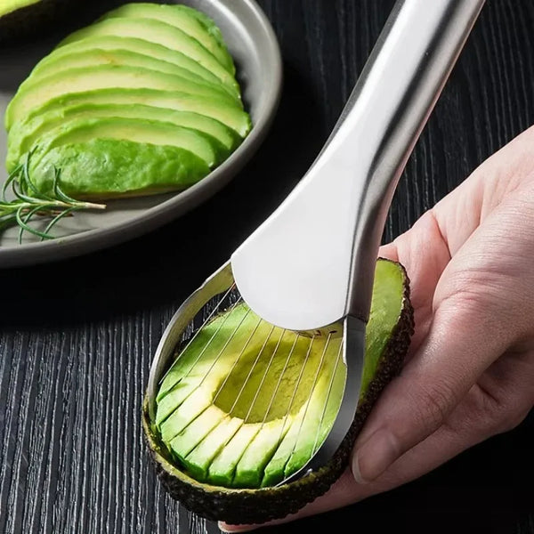 Avocado & Fruit Stainless Steel Cutting Gadget