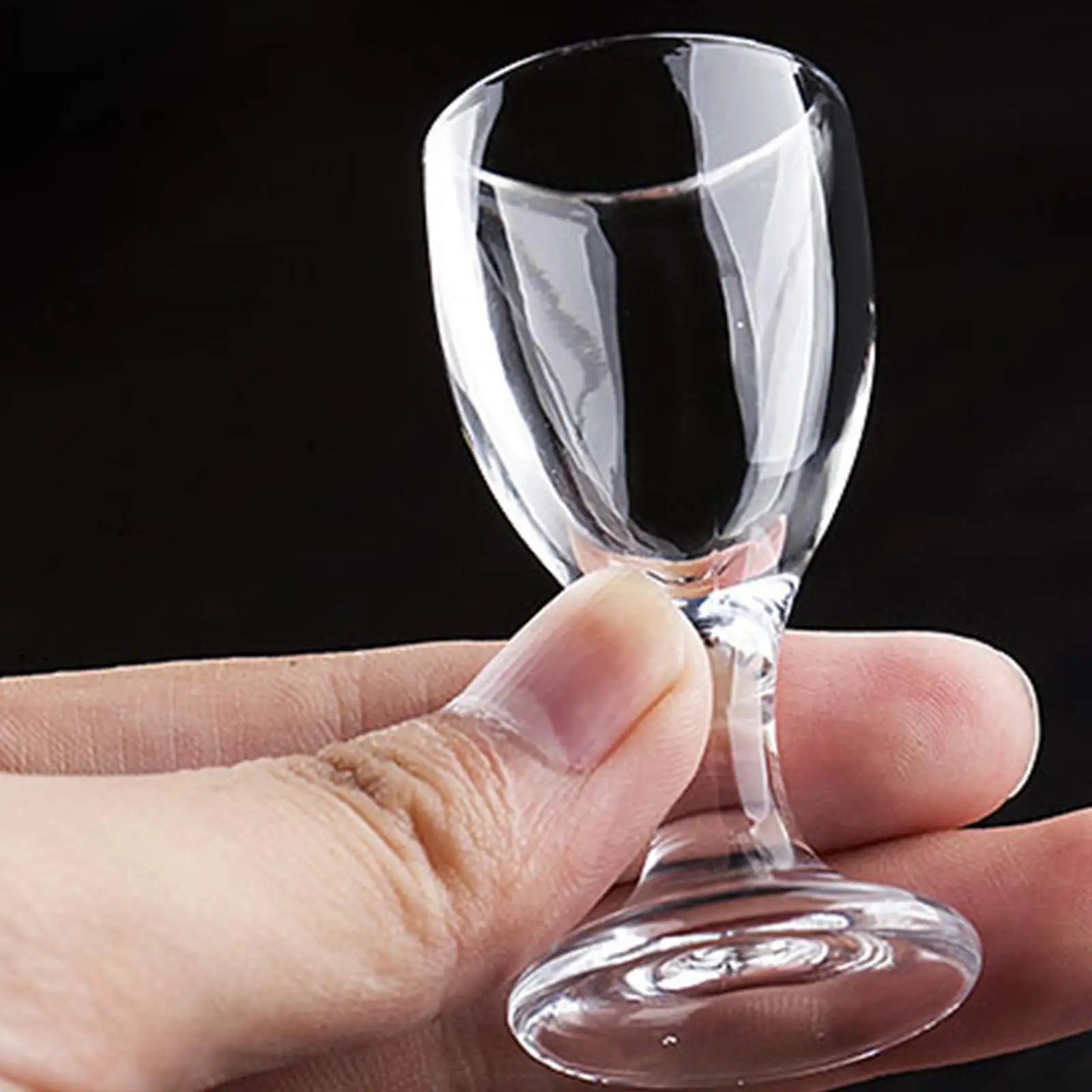 10ml Mini Shot Glasses – Set of 6 Clear Sake & Spirit Cups