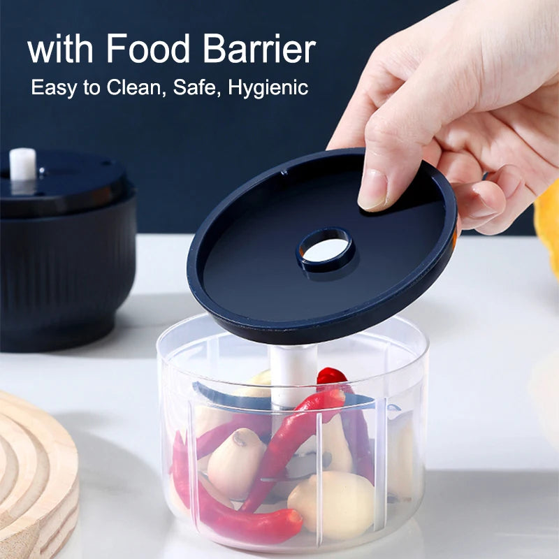 250ml Mini Wireless Electric Garlic Chopper