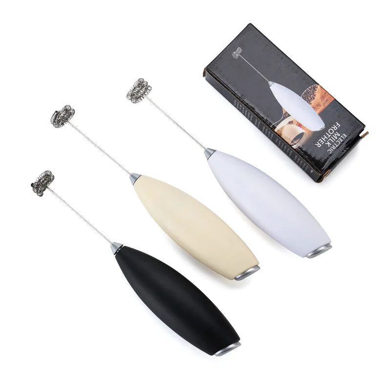 2-in-1 Electric Milk Frother – USB Coffee & Egg Beater