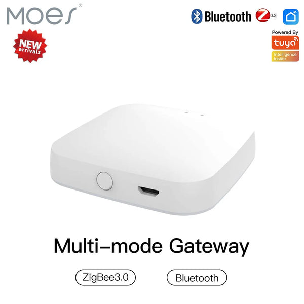 MOES Multi-Mode Smart Hub – ZigBee/WiFi/Bluetooth Mesh