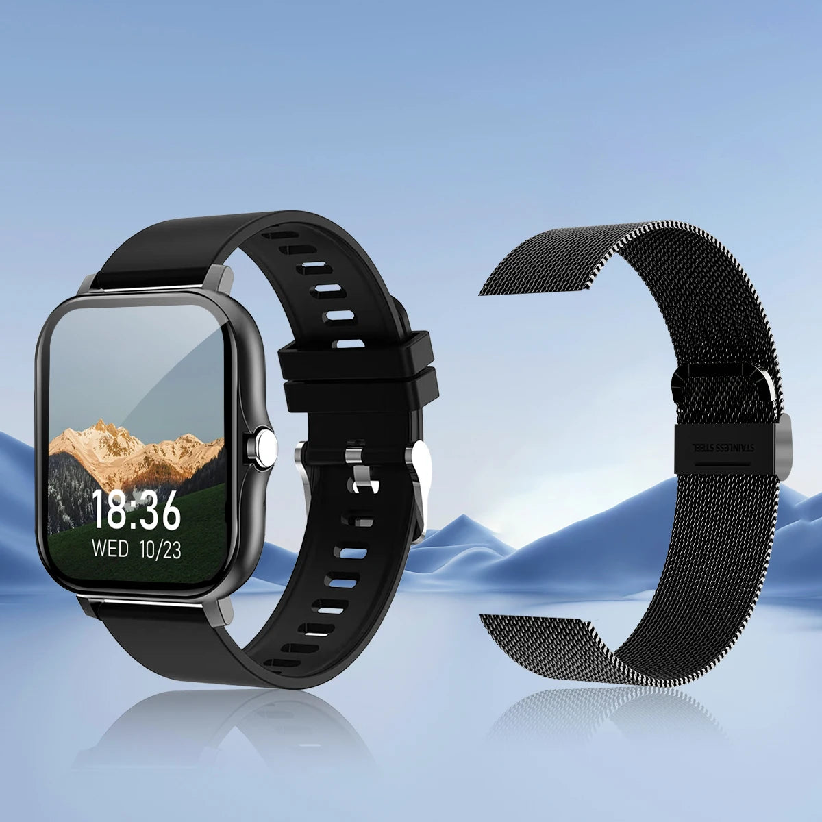 Smartwatch with Calling & Fitness Tracking – iPhone/Android Compatible
