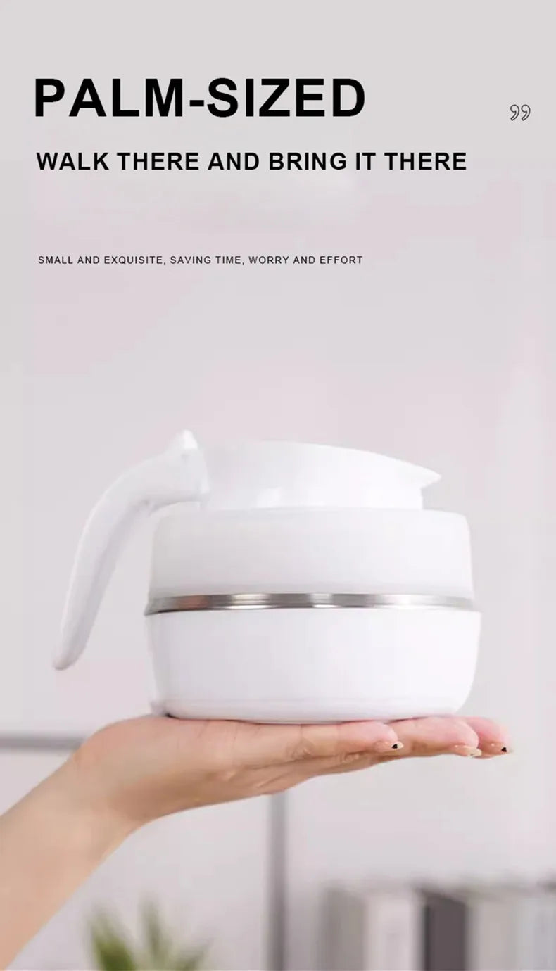 600ML Foldable Portable Electric Travel Kettle