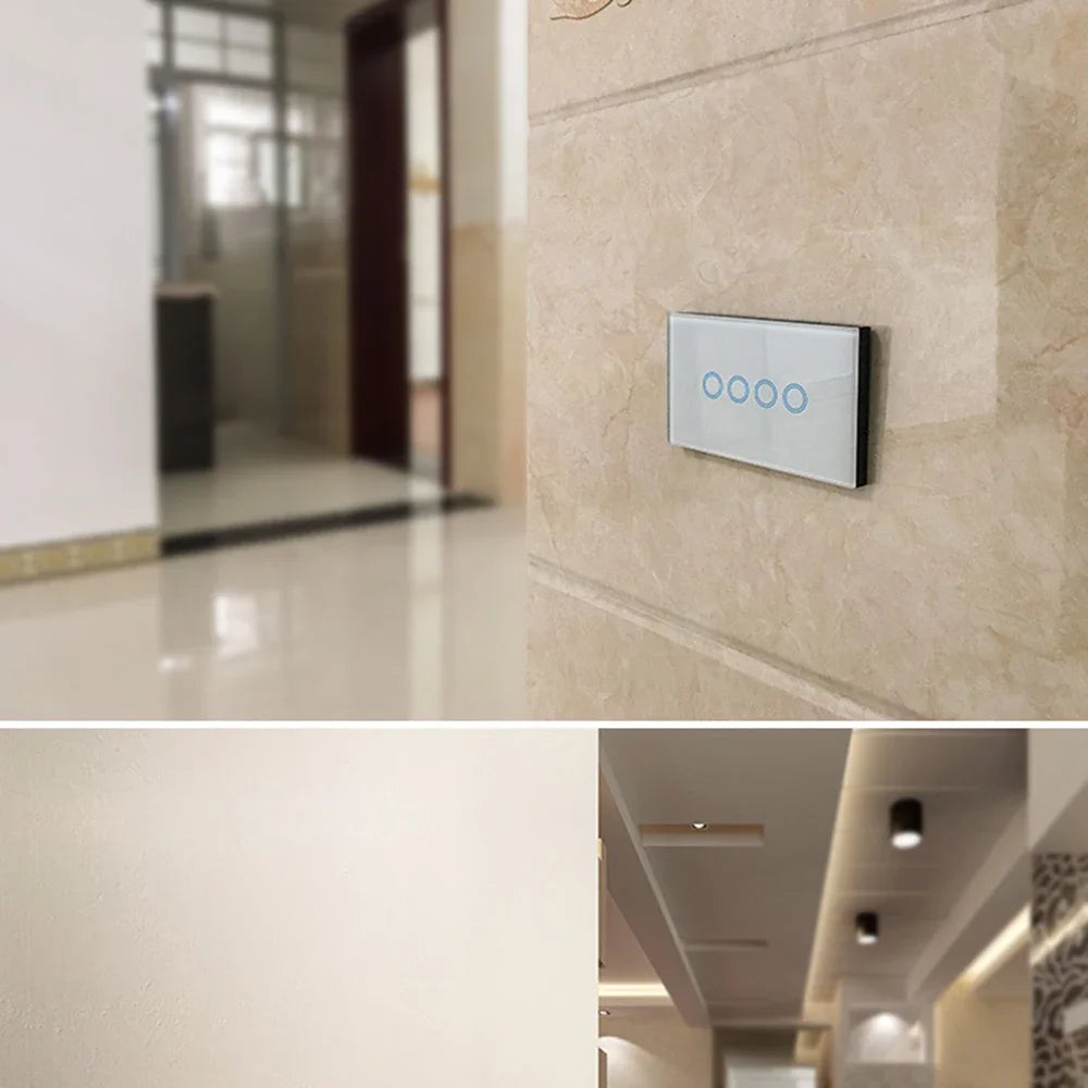 Melery WiFi Smart Touch Switch – Tuya Glass Panel
