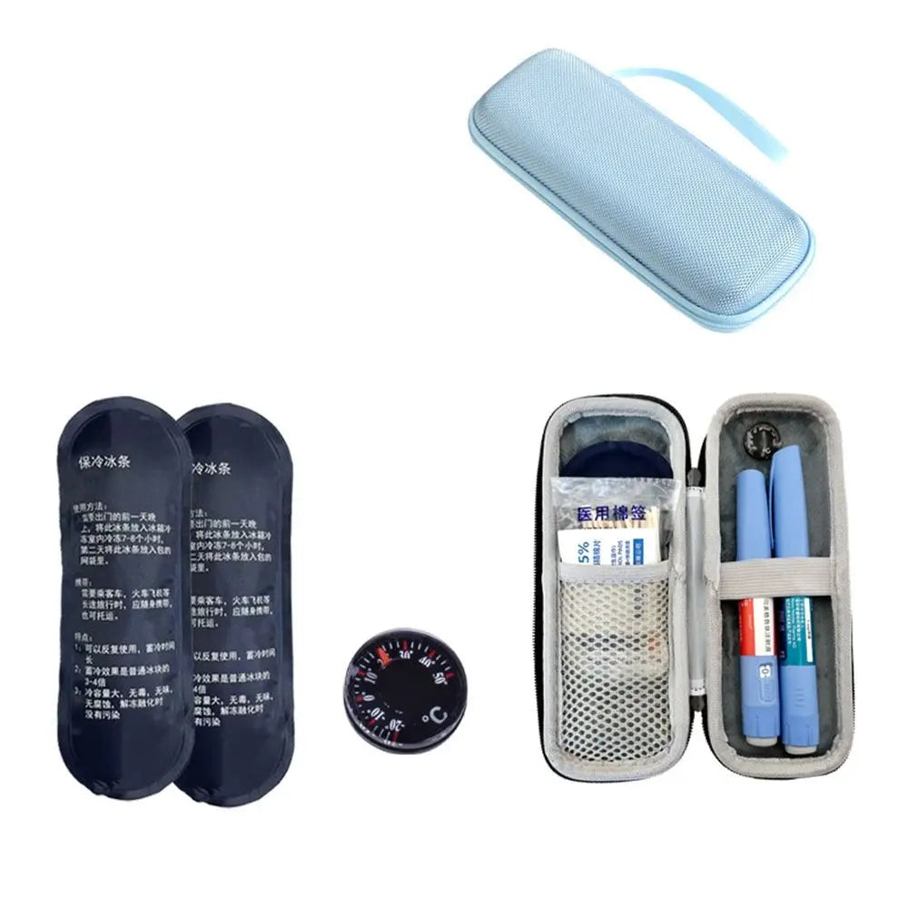 Portable Waterproof Insulin Cooling Bag with Gel – Diabetic Pen Case