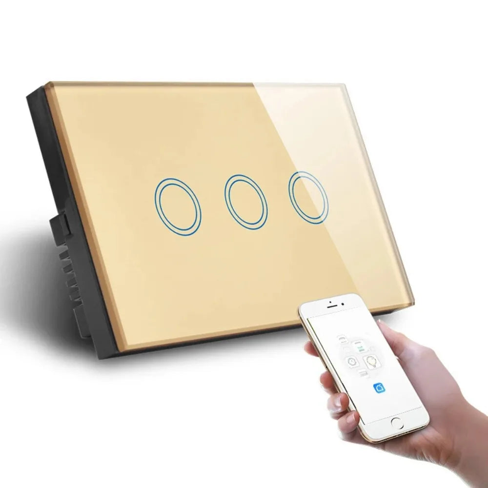 Melery WiFi Smart Touch Switch – Tuya Glass Panel