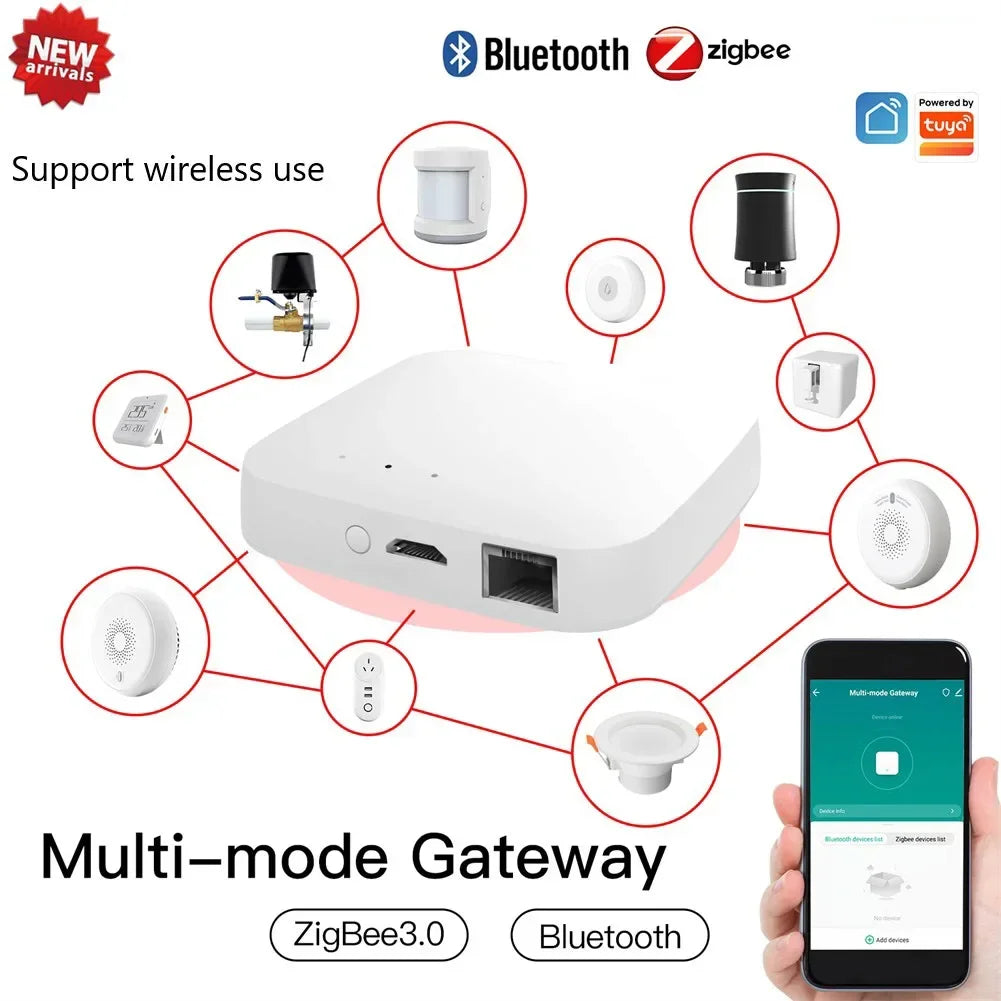 Tuya ZigBee 3.0 Smart Hub – Smart Life Gateway Bridge