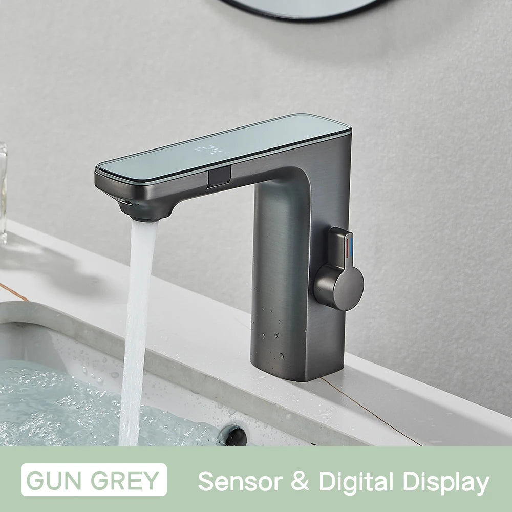 Rozin Touchless Sensor Basin Faucet with Smart Display