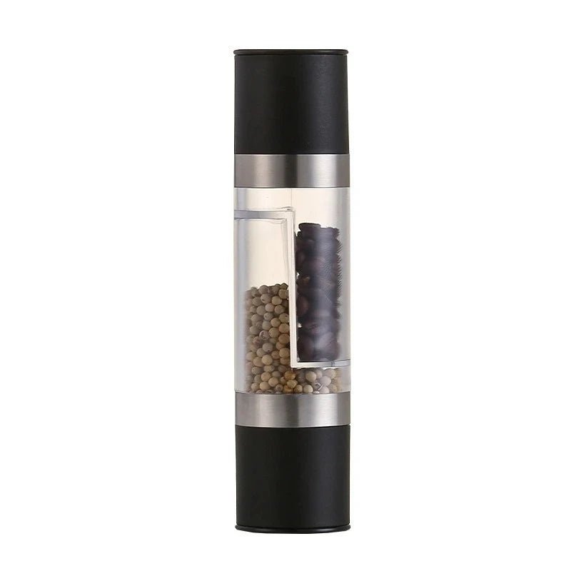 2-in-1 Manual Salt & Pepper Grinder – Stainless Steel